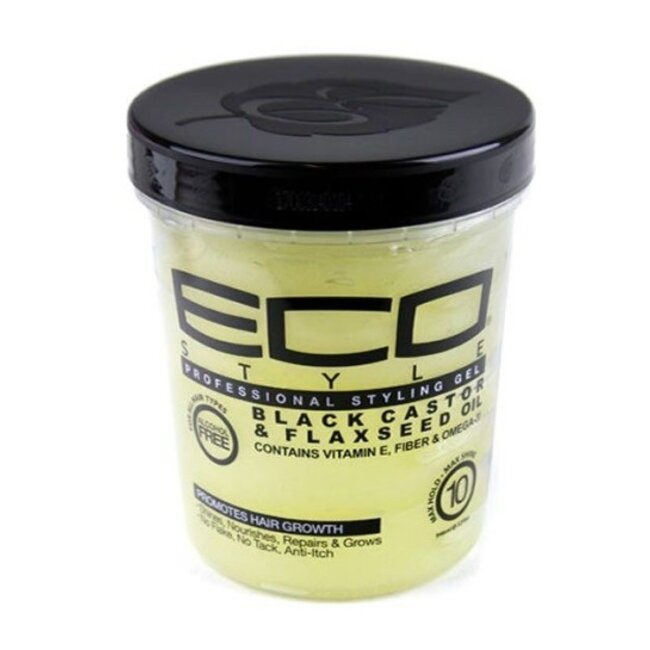 ECO STYLER Eco Styler Black Castor & Flaxseed Oil Styling Gel 32 oz.