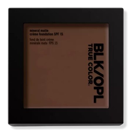 BLACK OPAL True Color Mineral Matte Creme to Powder Foundation Ebony Brown