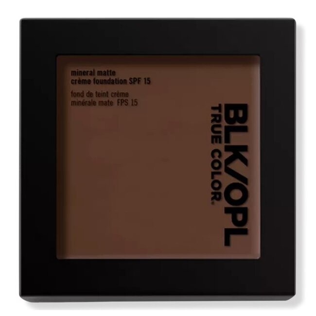 BLACK OPAL True Color Mineral Matte Creme to Powder Foundation Ebony Brown