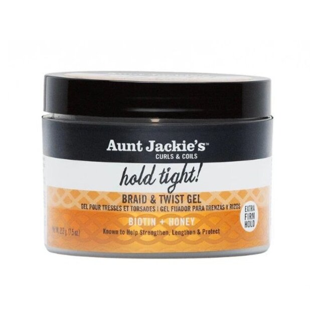 AUNT JACKIE'S Biotin + Honey Hold Tight Braid & Twist Gel 7.5 oz