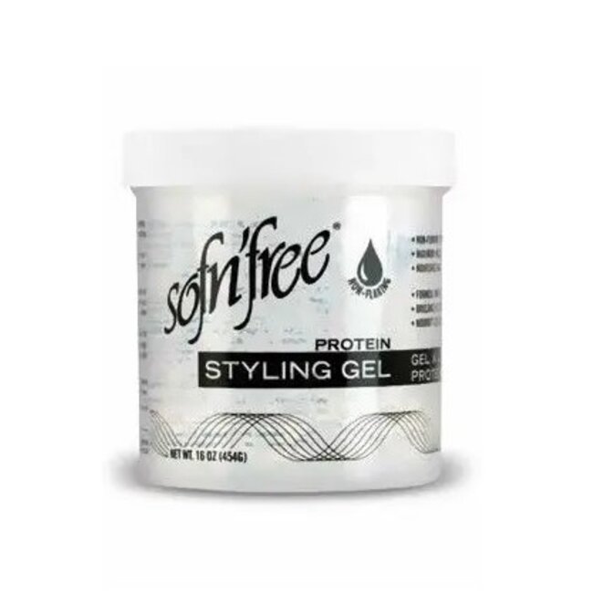 SOF N' FREE Protein Styling Gel Clear 16 oz.