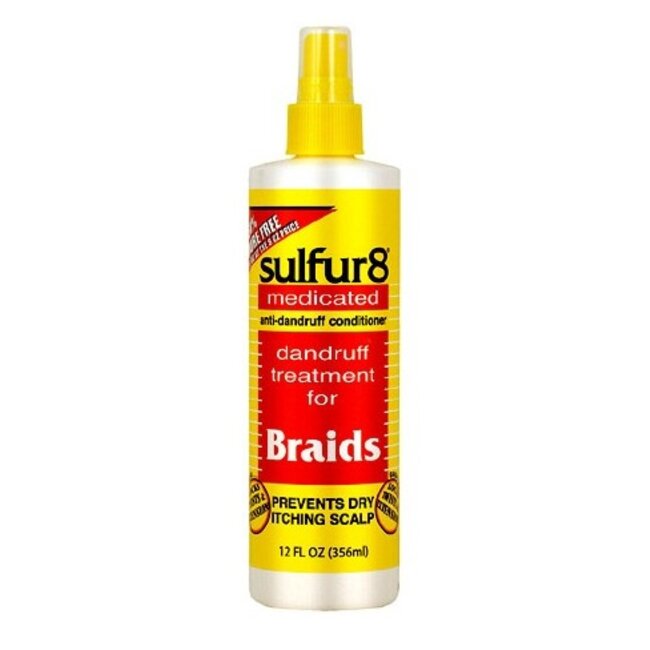 SULFUR8 Dandruff Treatment For Braids 12 oz.