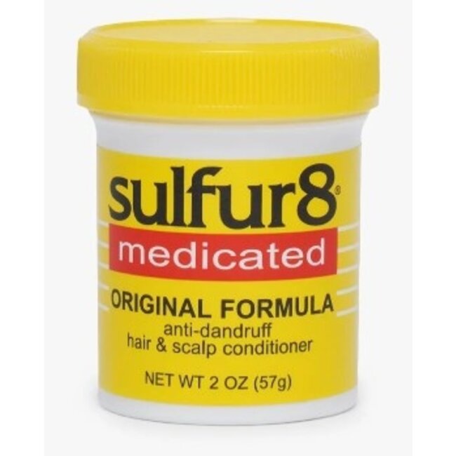 SULFUR8 Anti-Dandruff Hair and Scalp Conditioner Hairdress 2 oz
