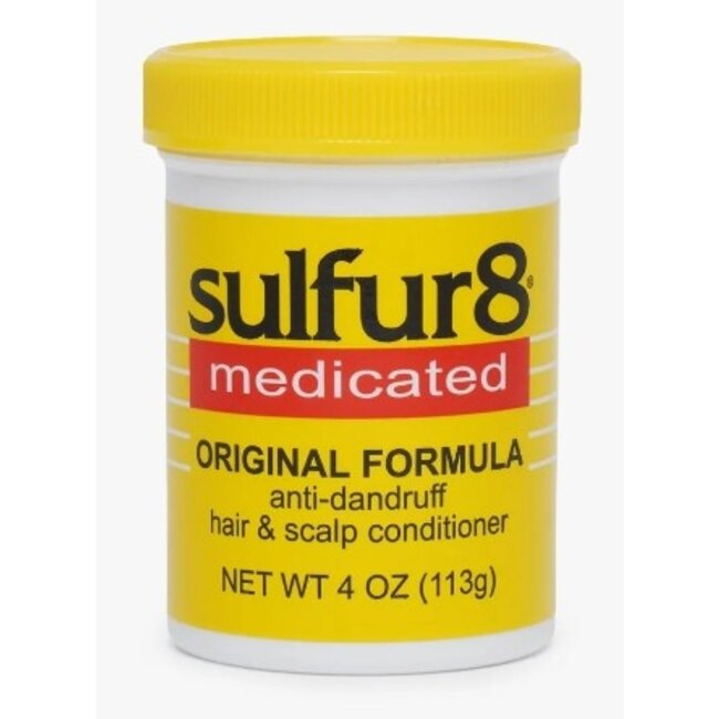 SULFUR8 Anti-Dandruff Hair and Scalp Conditioner Hairdress 4 oz