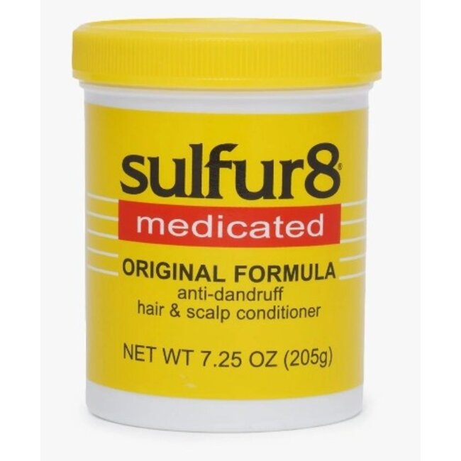 SULFUR8 Anti-Dandruff Hair and Scalp Conditioner Hairdress 7.25 oz