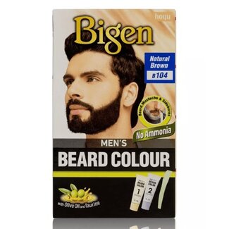 BIGEN Beard Color - 104 Natural Brown