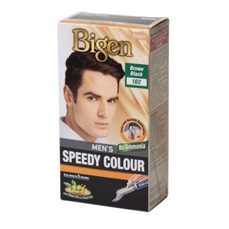 BIGEN Men's Speedy Color - 102 Brown Black