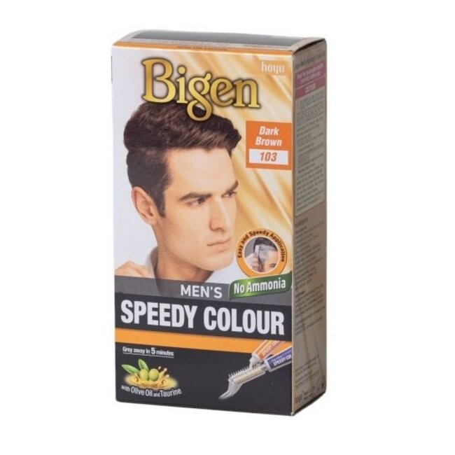 BIGEN Men's Speedy Color - 103 Dark Brown