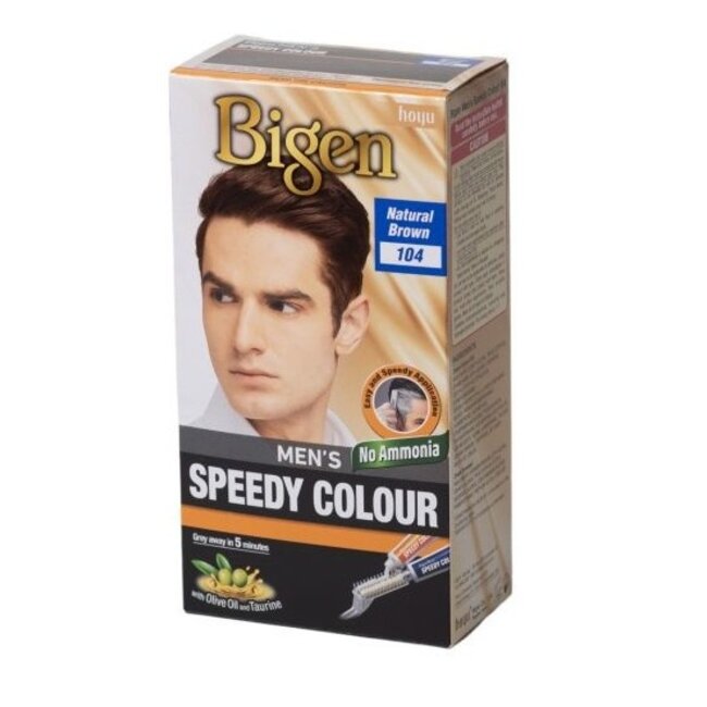 BIGEN Bigen Men's Speedy Color - 104 Natural Brown