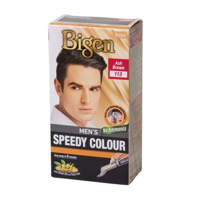 BIGEN Men's Speedy Color - 113 Ash Brown