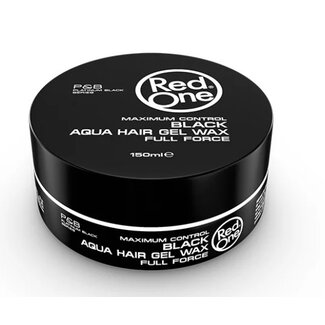 RED ONE Black Aqua Hair Wax Full Force 150 ml.