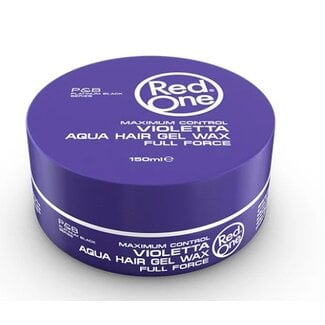 RED ONE Violetta Aqua Hair Gel Wax Full Force 150 ml.