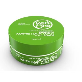 RED ONE Green Matte Hair Wax Full Force 150 ml.