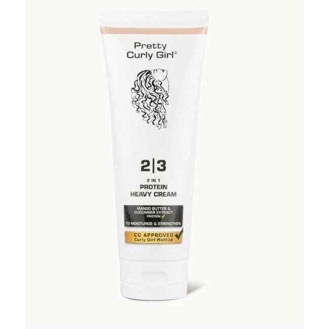 PRETTY CURLY GIRL 2 in 1 Protein Heavy Cream 250 ml.