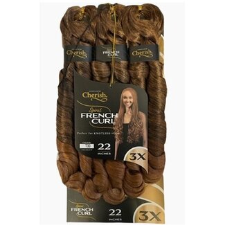CHERISH Pre Stretched French Curl Braid 22 inch