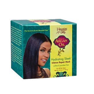 HAWAIIAN SILKY Argan Oil Hydrating Sleek Intense Repair Mask 241 gr.