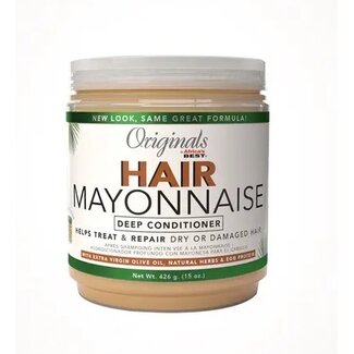 AFRICA'S BEST ORGANICS Olive Oil Hair Mayonnaise 15 oz