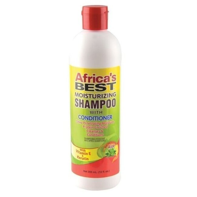 AFRICA'S BEST Moisturizing Shampoo with Conditioner 12 oz