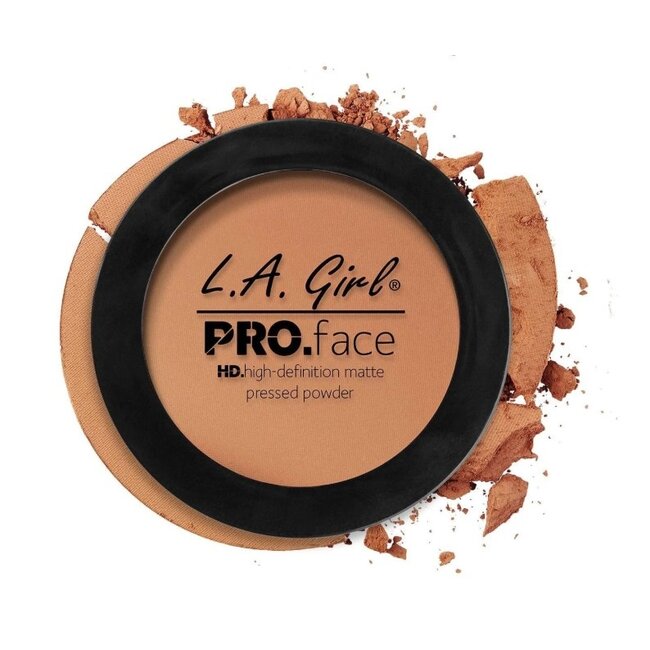 L.A. GIRL Pro Face Matte Pressed Powder - GPP612 Warm Caramel