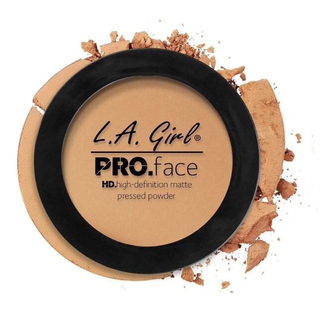 L.A. GIRL Pro Face Matte Pressed Powder - GPP609 Medium Beige