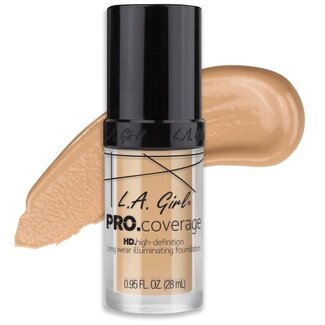 L.A. GIRL Pro Coverage Liquid Illuminating Foundation - GLM642 Fair