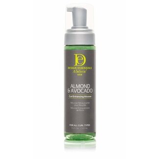 DESIGN ESSENTIALS Almond & Avocado Curl Enhancing Mousse 222 ml.