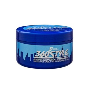 S-CURL 360 Style Wave Control Pomade 3 oz