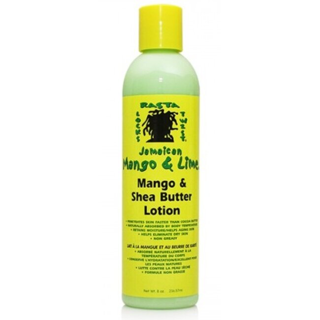 JAMAICAN MANGO & LIME Mango & Shea Butter Lotion 8 oz