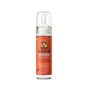 SUNNY ISLE Jamaican Black Castor Oil Styling Mousse Wrap, Set, Twist 7 oz.