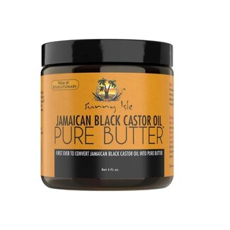 SUNNY ISLE Jamaican Black Castor Oil Pure Butter 4 oz.