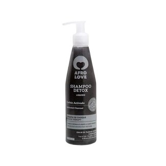 AFRO LOVE Shampoo Detox Activated Charcoal 290 ml.