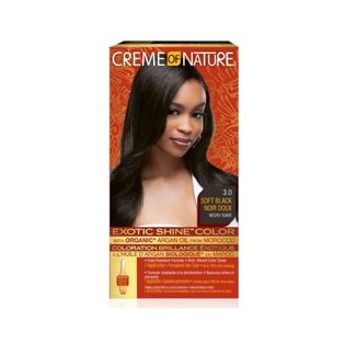CREME OF NATURE Exotic Shine Color 3.0 Soft Black