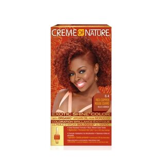CREME OF NATURE Exotic Shine Color 6.4 Red Copper