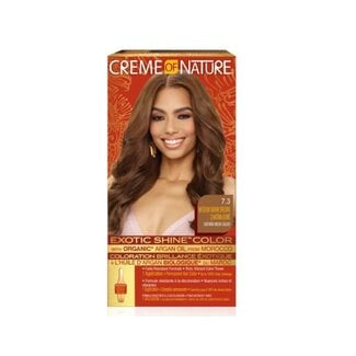 CREME OF NATURE Exotic Shine Color 7.3 Medium Warm Brown