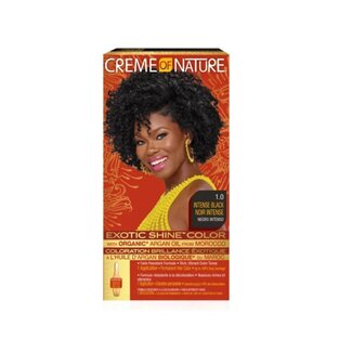 CREME OF NATURE Exotic Shine Color 1.0 Intense Black