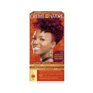 CREME OF NATURE Exotic Shine Color 6.2 Burgundy Blaze