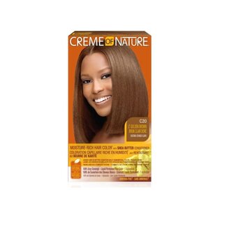 CREME OF NATURE Moisture-Rich Hair Color C20 Light Golden Brown