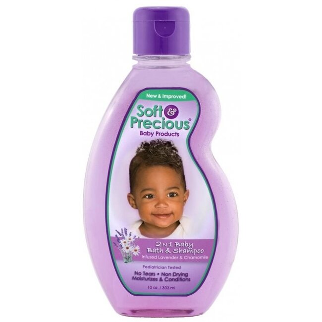 SOFT & PRECIOUS 2-n-1 Baby Bath & Shampoo 10 oz