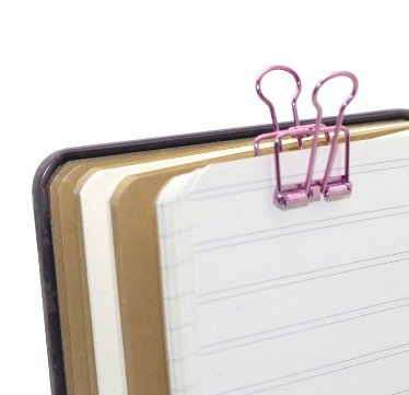 Binder clip div. kleuren M 5,6 x 3,5cm