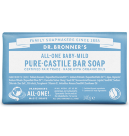 Dr. Bronner Dr. Bronner Baby mild zeep blok 140gram