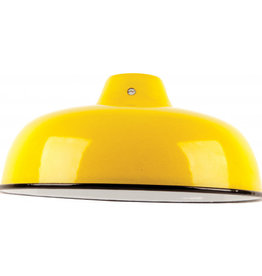 Emaille lamp yellow - 25,5cm