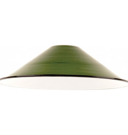 Emaille lamp green - 21cm