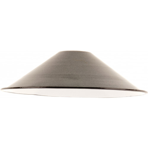 Emaille lamp grey - 21cm