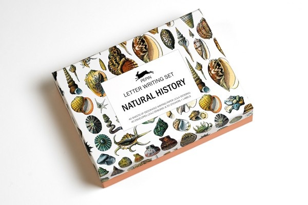 Letter writing set - Natural history