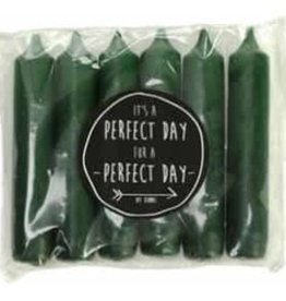 Kaars Groen 12cm