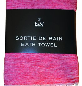 Savon de Provence Hammam handdoek Rouge - Linnen 100x180cm