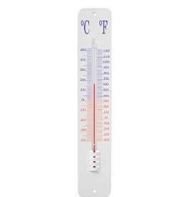 Thermometer op wandplaat 45cm