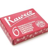 Kaweco Inktpatroon rood