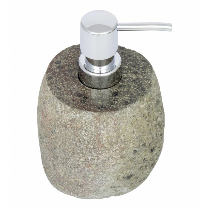 Indomarmer Zeepdispenser Flores Riviersteen