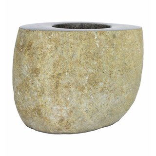 Indomarmer River stone Toilet brush holder Flores